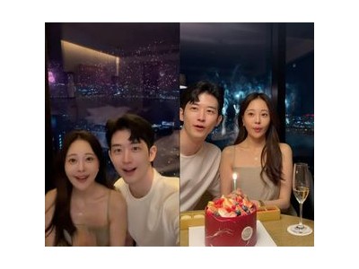 아옳이 생일기념 불꽃축제에 남자친구와 호텔에서 화려하게